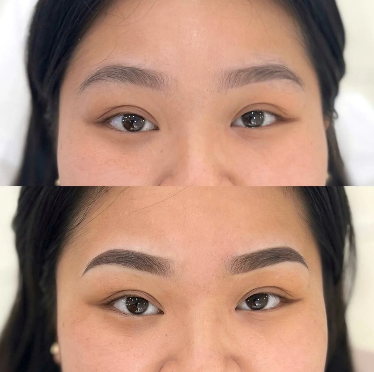 Ombre Powder Brow Tattoo