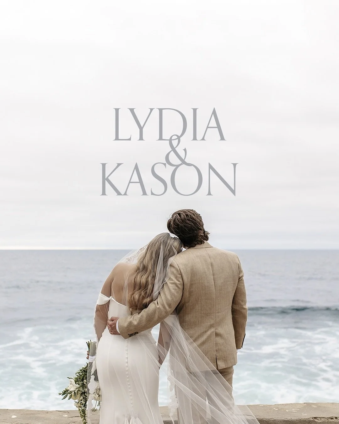 Congratulations Lydia &amp; Kason!🥳
What an honor it was to witness your love and raw emotions through our lens🤍

There&rsquo;s something truly magical about a seaside wedding✨
The sound of the waves, the golden light, the wind playing with your dr