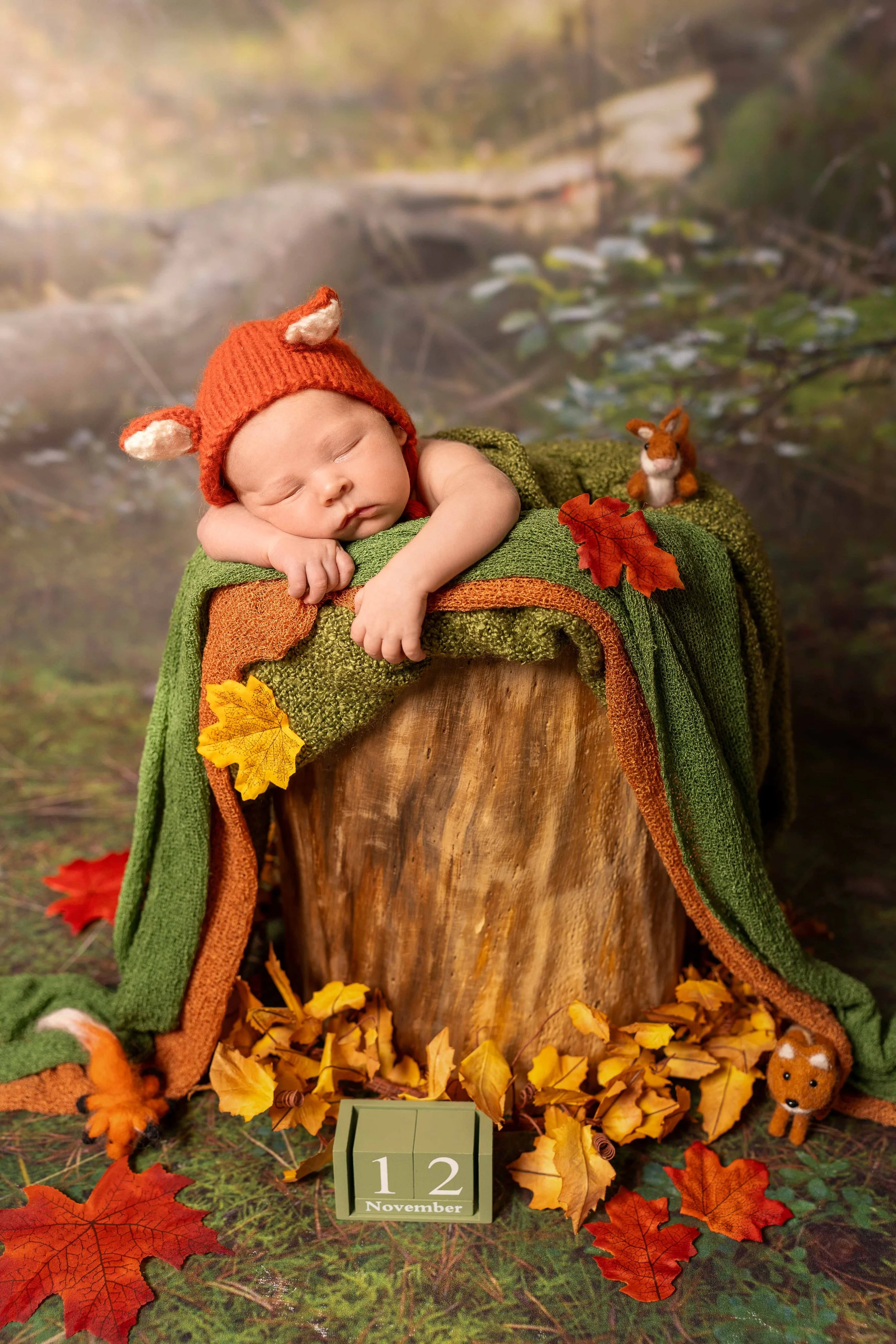 Mooszauber mit Fuchsöhrchen