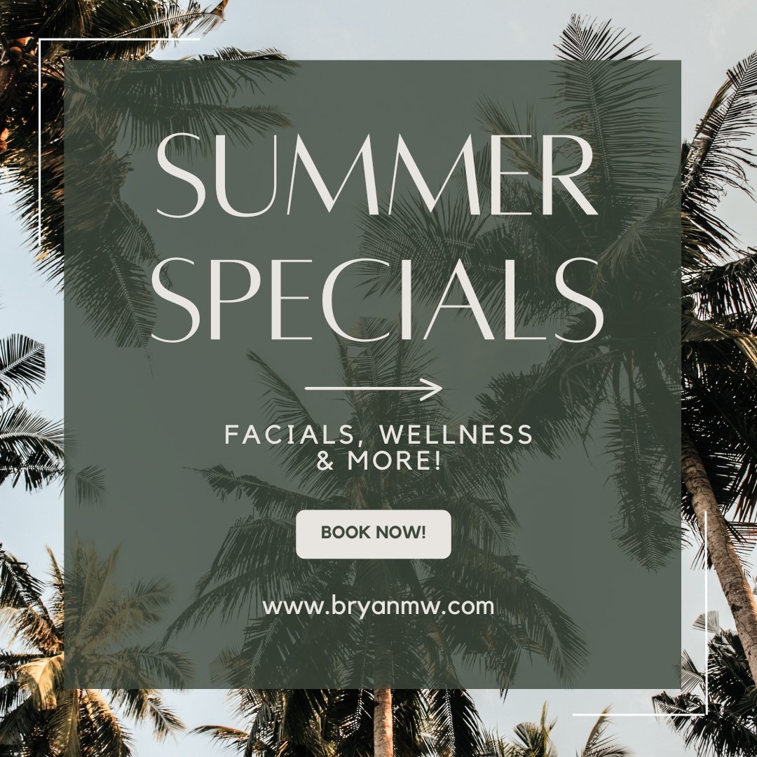 ☀️ AESTHETIC SPOTLIGHT: SUMMER SKIN RENEWAL ☀️
Your summer skin deserves a seasonal refresh &mdash; and we&rsquo;ve got just the treatments to help you glow, stay confident, and feel your best all season long.

✨ Enzymatic Brightening Facial &ndash; 