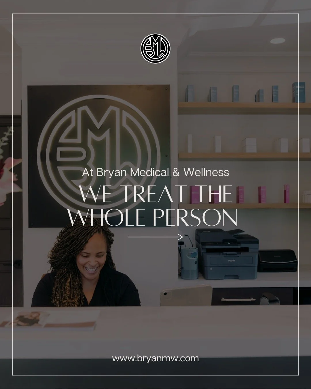 Not just another number. Not just another visit.

At Bryan Medical &amp; Wellness, we treat all of you &mdash; with care that actually cares. 

Join our community of wellness through Direct Primary Care, Weight Loss, Hormone Optimization &amp; more! 
