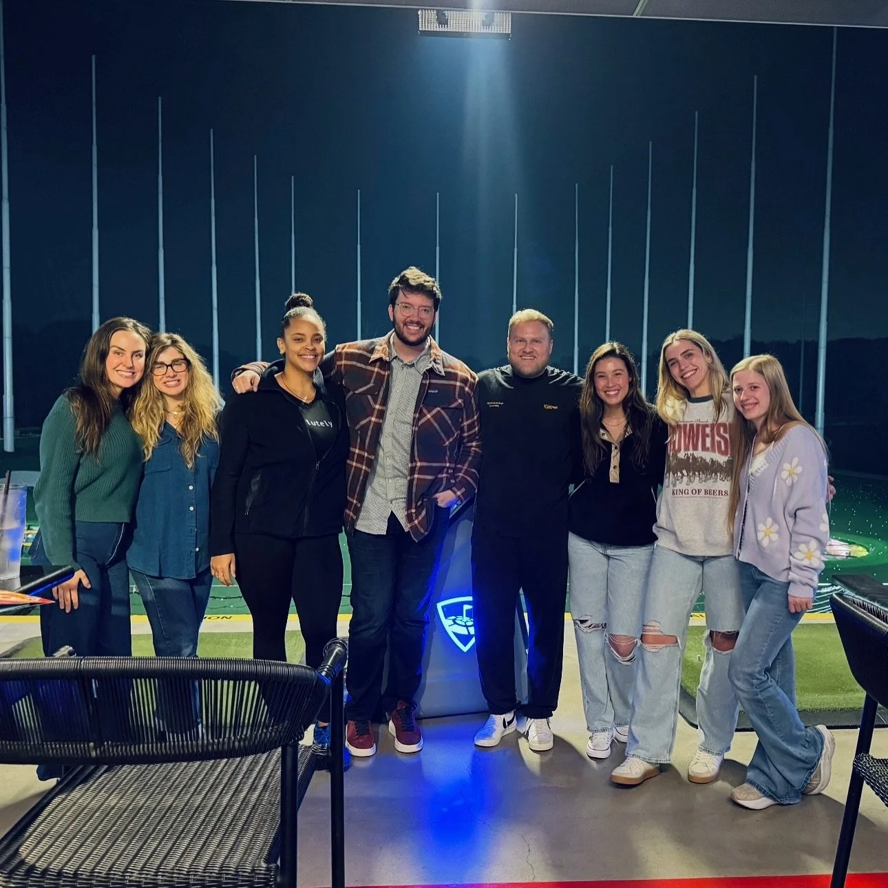 The staff that plays together&hellip;.has a wicked good time! 

Daniel won&rsquo;t be quitting his day job any time soon😂