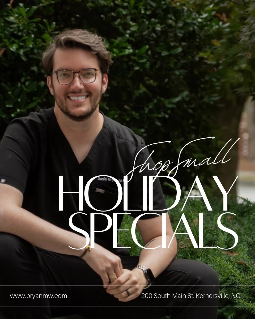 Shop Small through Cyber Monday!
Enjoy special pricing on memberships and aesthetic services all weekend long.
Combine your favorites for even more savings!