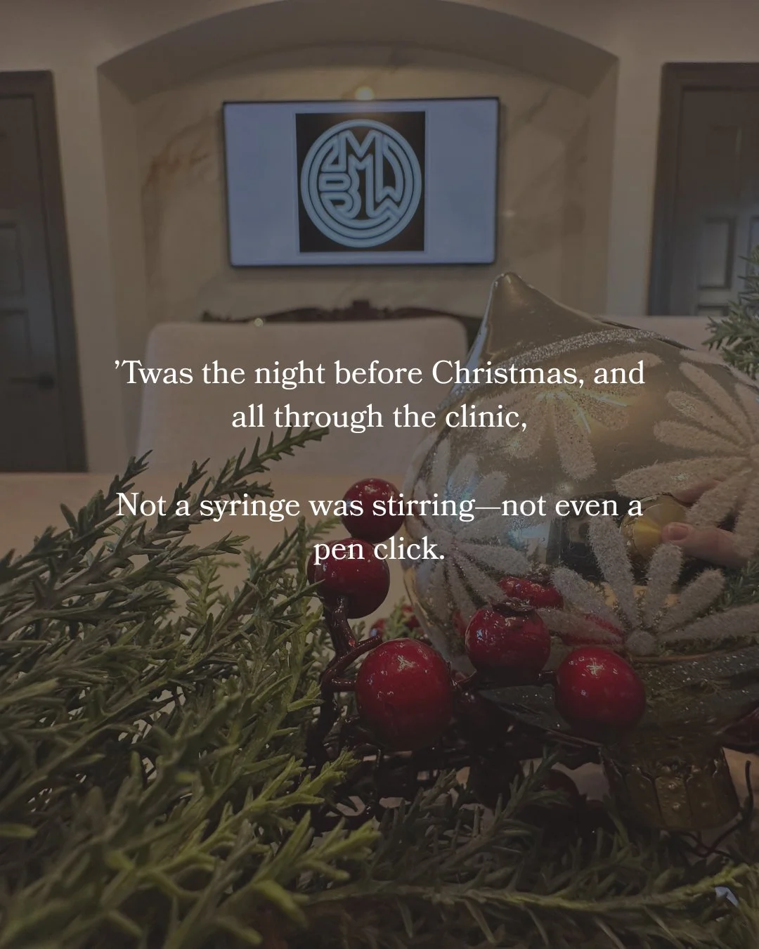 Merry Christmas to all and to all a good night!!

#christmas #aesthetics #facials #botox #skincare