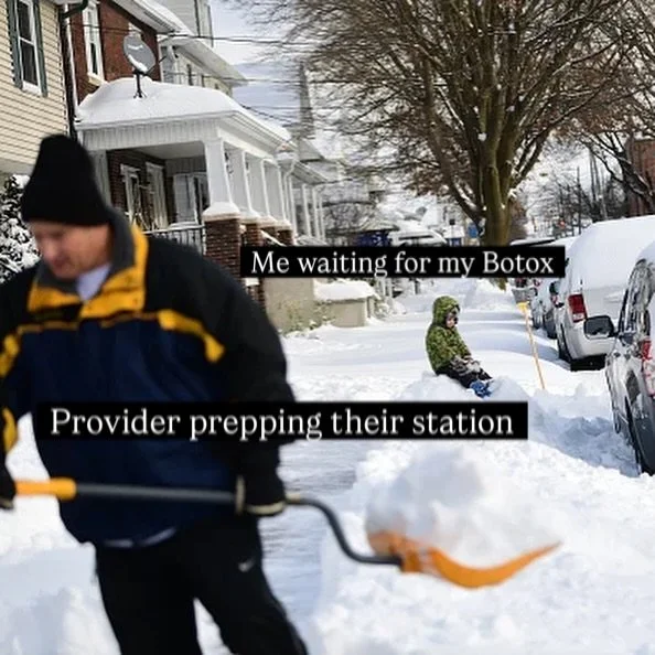 It&rsquo;s been a cold one! 

#skincarememe 
#snowday 
#aestheticmemes