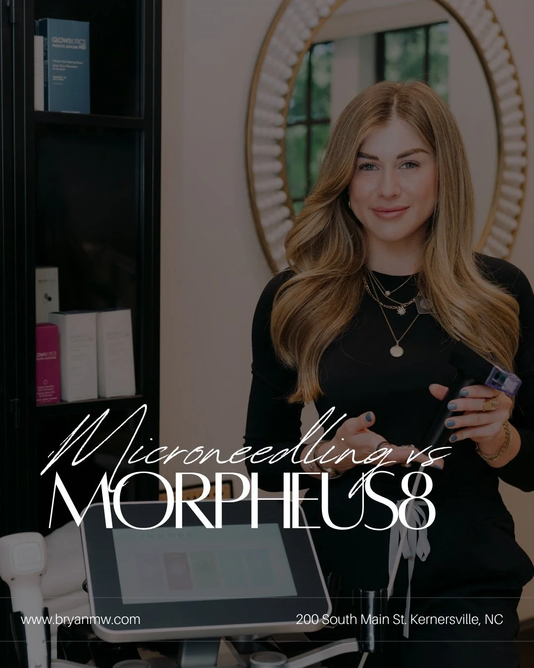 Not all &ldquo;microneedling&rdquo; treatments are created equal. 

While both improve your skin, the difference between microneedling and Morpheus8 comes down to depth, technology, and results.

Microneedling is perfect for boosting collagen, refini