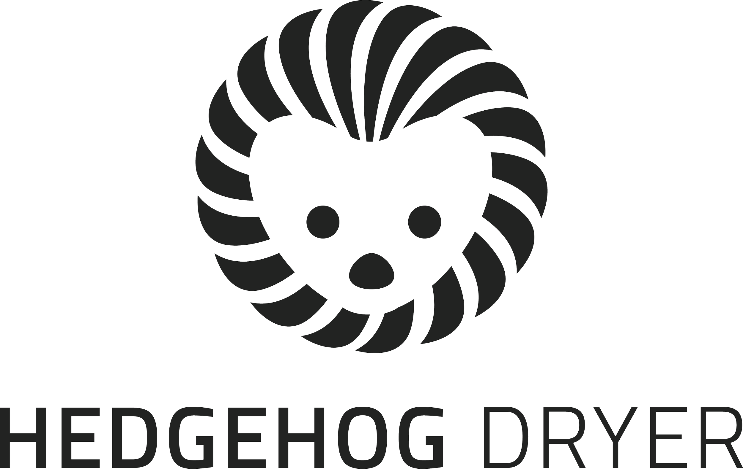 Hedgehog Dryer logo stående Mørk 03-22.png