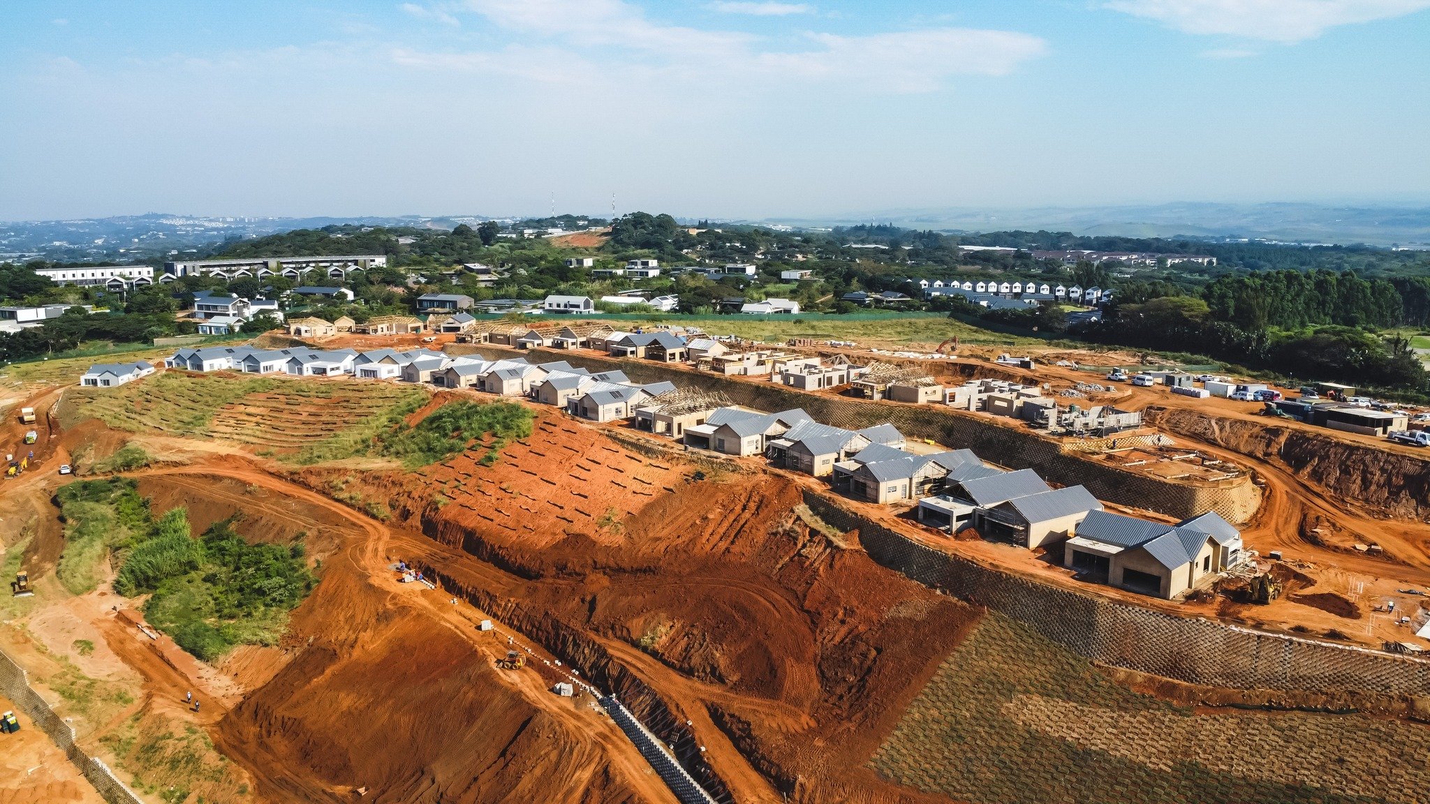 🔨 Progress Update: Coral Cove Senior Living Estate &ndash; Dolphin Coast, KZN 🌊🏡

&quot;Work is well underway on the Coral Cove Senior Living Estate, located on KwaZulu-Natal&rsquo;s prestigious Dolphin Coast.

Following site establishment in June