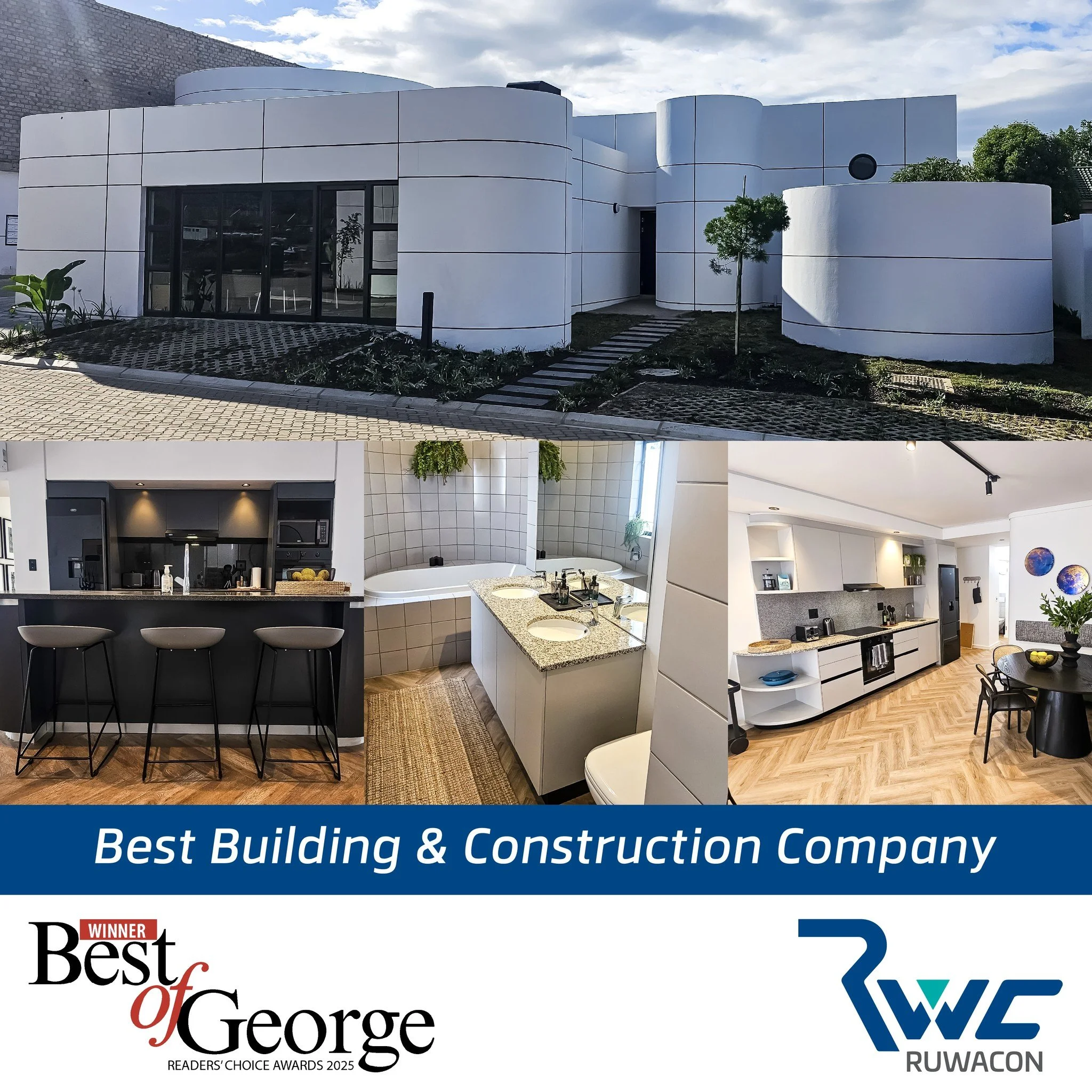 Ruwacon is&hellip;

The WINNER of the Best Building &amp; Construction Company category in the Best of George Readers&rsquo; Choice Awards 2025! 🏆

A heartfelt thank you to the George community for once again placing your trust in us and voting for 