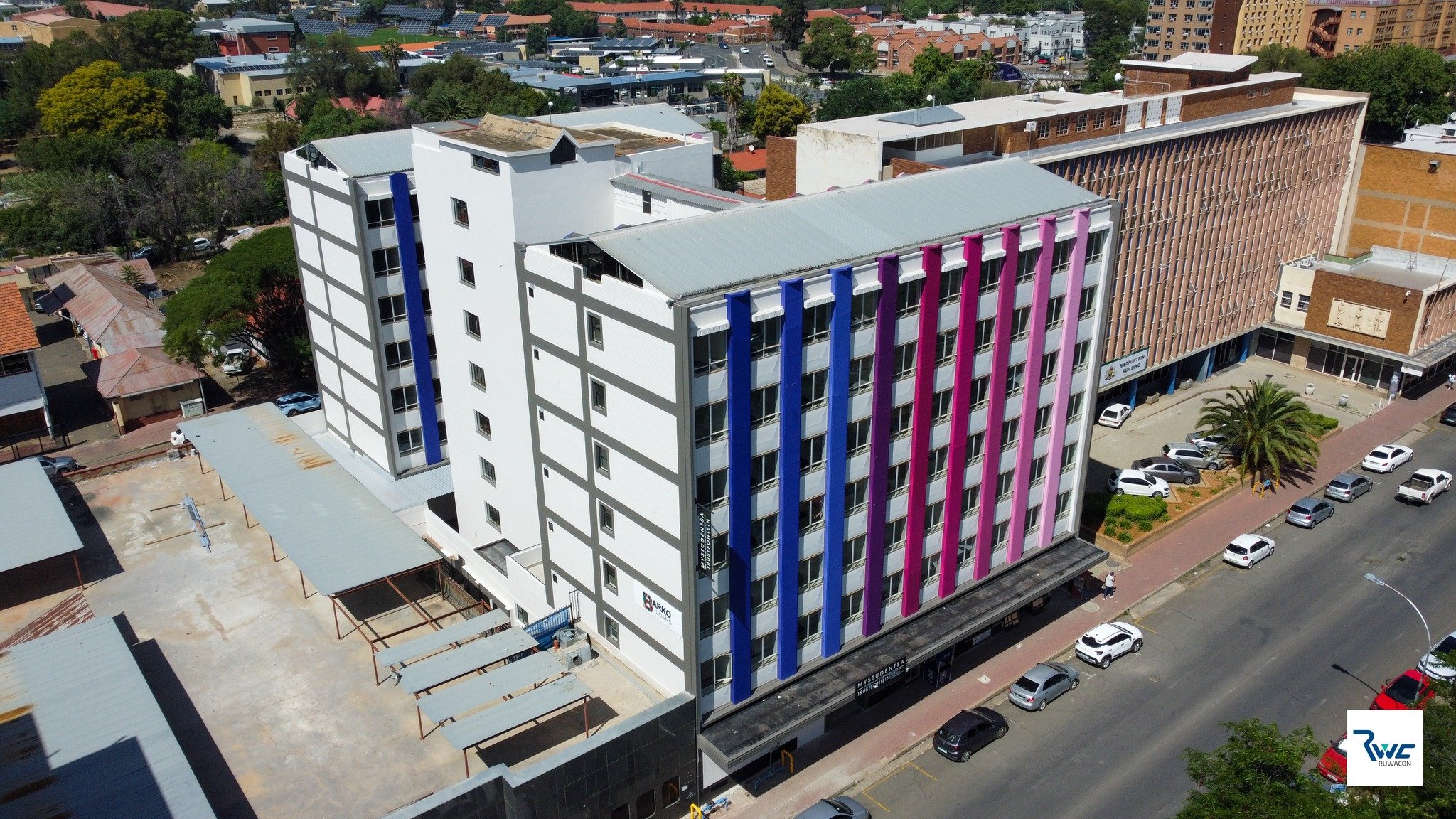 We are proud to announce the completion of Trustfontein Student Accommodation in Bloemfontein, Free State 

Ruwacon has delivered another successful student housing project, completed for MyStudentSA. Helping expand Bloemfontein&rsquo;s growing portf