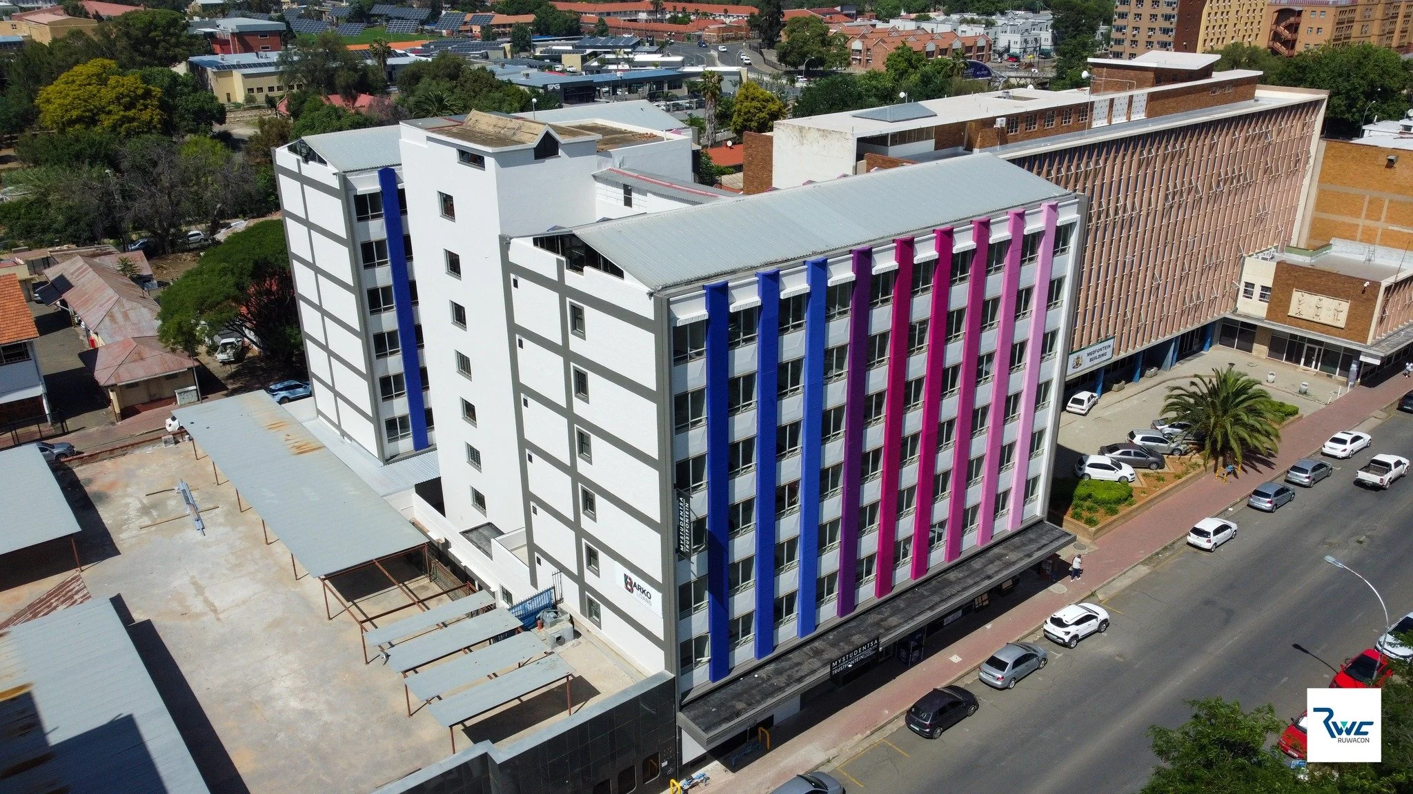 We are proud to announce the completion of Trustfontein Student Accommodation in Bloemfontein, Free State 

Ruwacon has delivered another successful student housing project, completed for MyStudentSA. Helping expand Bloemfontein&rsquo;s growing portf