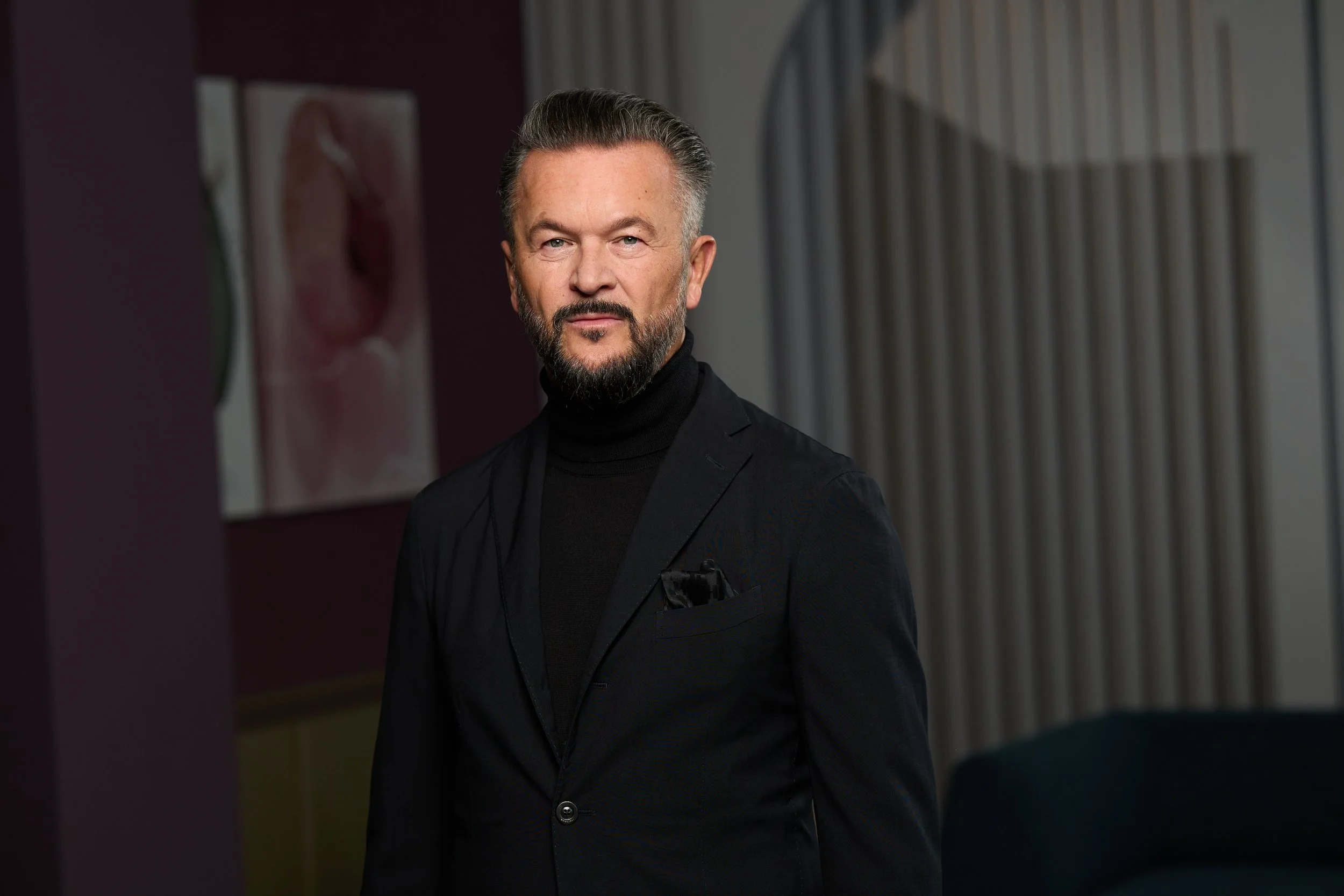Portrait von GSH Hotel CEO Heiko Grote on location im headquarter