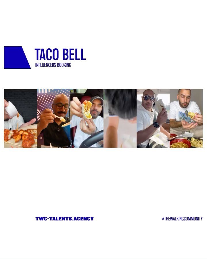 Taco Bell hack campaign 

Client: @tacobellkuwait 

Talent: Influencer Booking