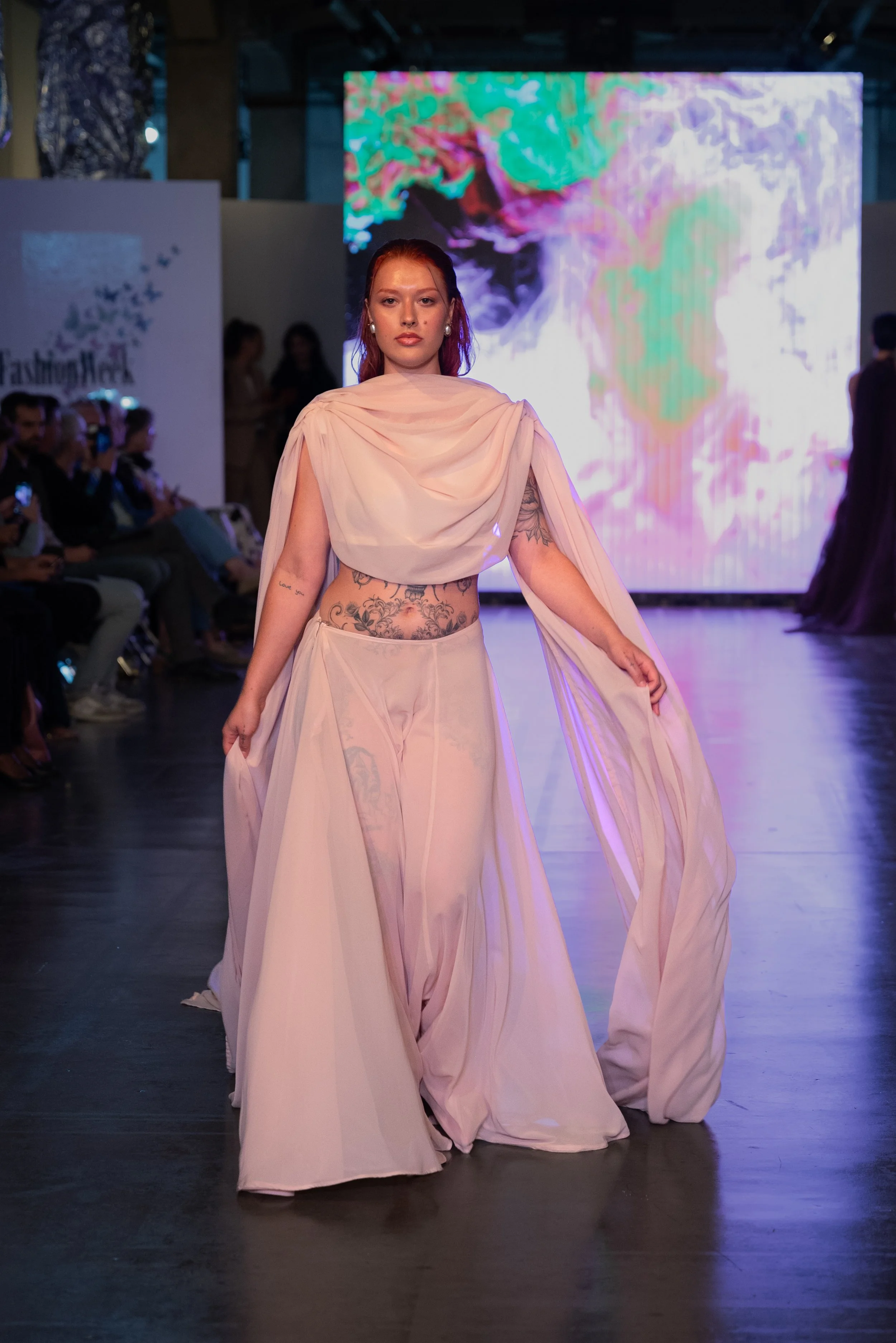 Diversity Fashion Week 2024 / lachevrephotography / muah Kim Viergever / touch up Modeste beauty / hair Glamourmakeupinternational / design Joella