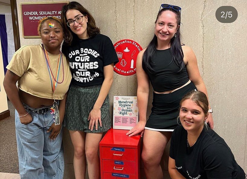 The Gender, Sexuality and Women&rsquo;s Studies on the 9th floor of the Maccabees building near the welcome center now has their own menstruation hub. Hopefully other departments will follow and offer free products as well!!!