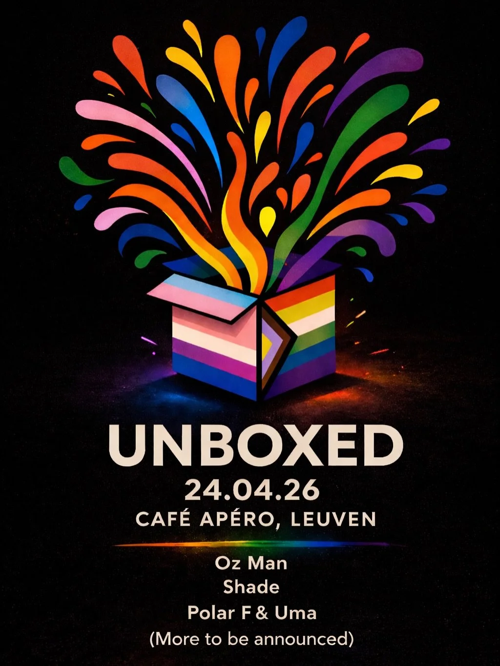 UNBOXED &ndash; PART II

Some boxes were opened.
Some limits were tested.
Some walls came down.

But we&rsquo;re not done yet.

Unboxed &ndash; Part II is back.
More raw.
More free.
More us.

This is your space to show up without filters.
No labels. 