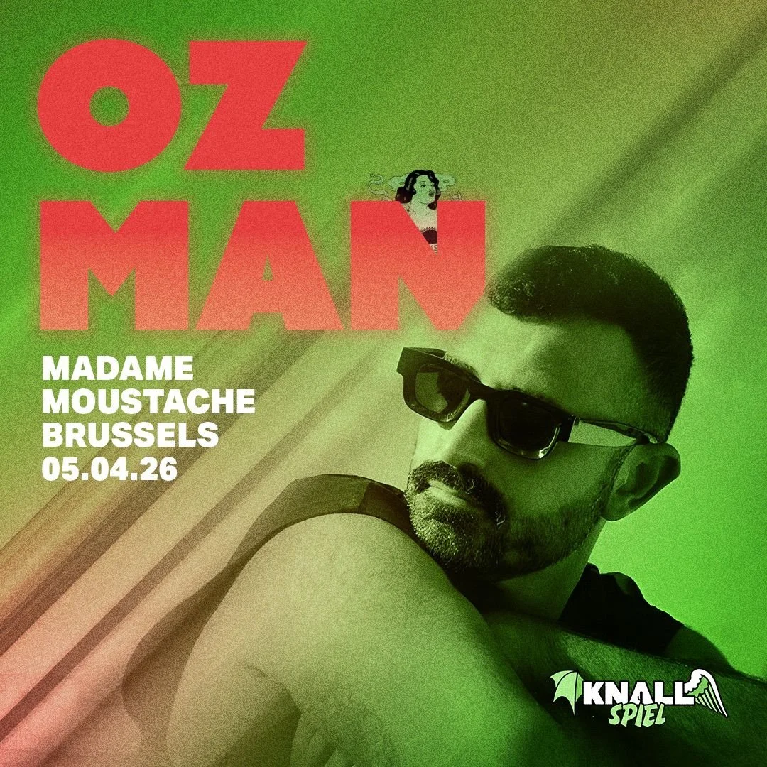 Berlin energy landed in Brussels&hellip; and it got wild.

KNALLspiel @knallmusic brought that underground feeling to Madame Moustache @madamemoustachebrussels -
a night where boundaries blurred and the unexpected felt normal.

I opened the night.
Gu