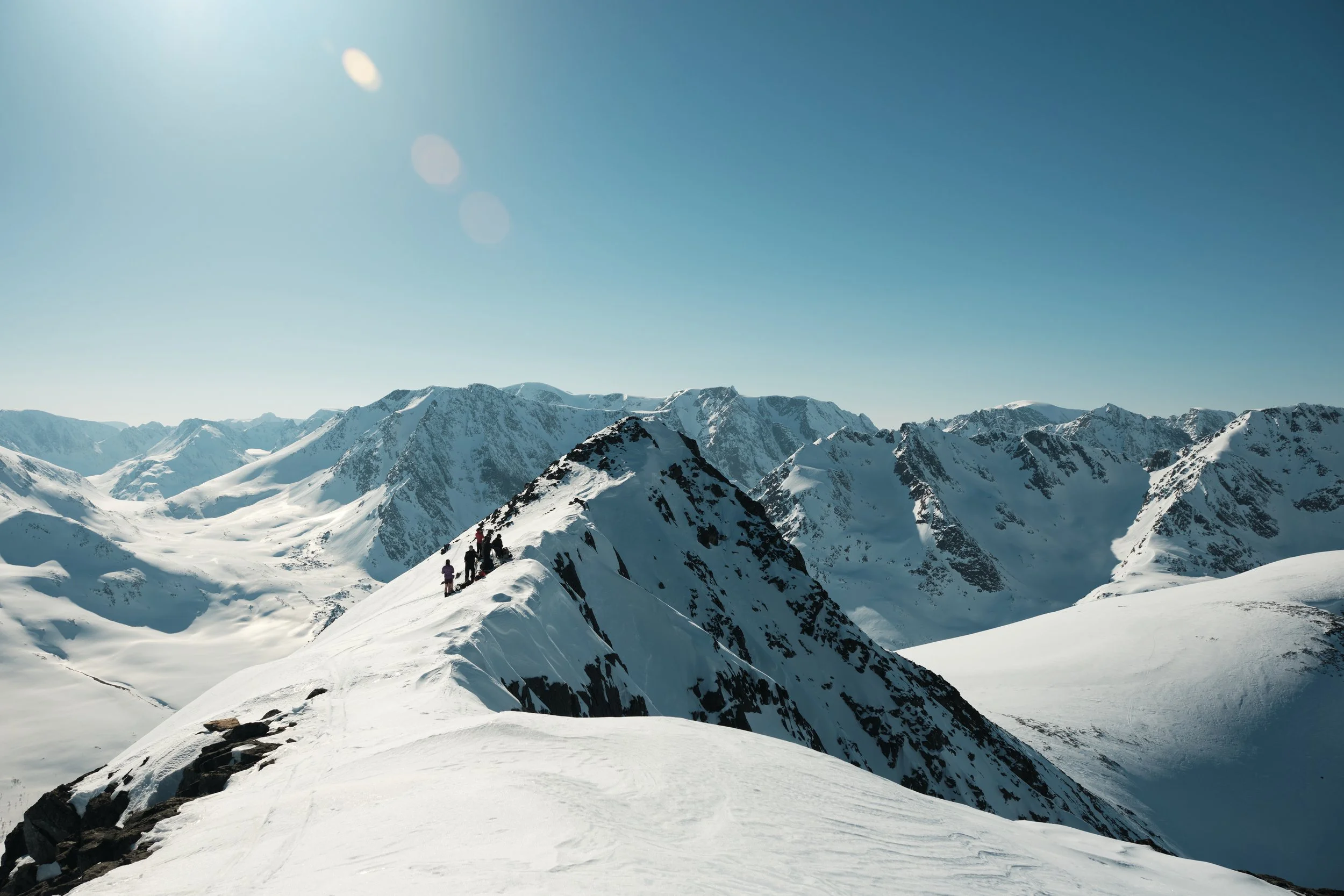 Reach one top and...