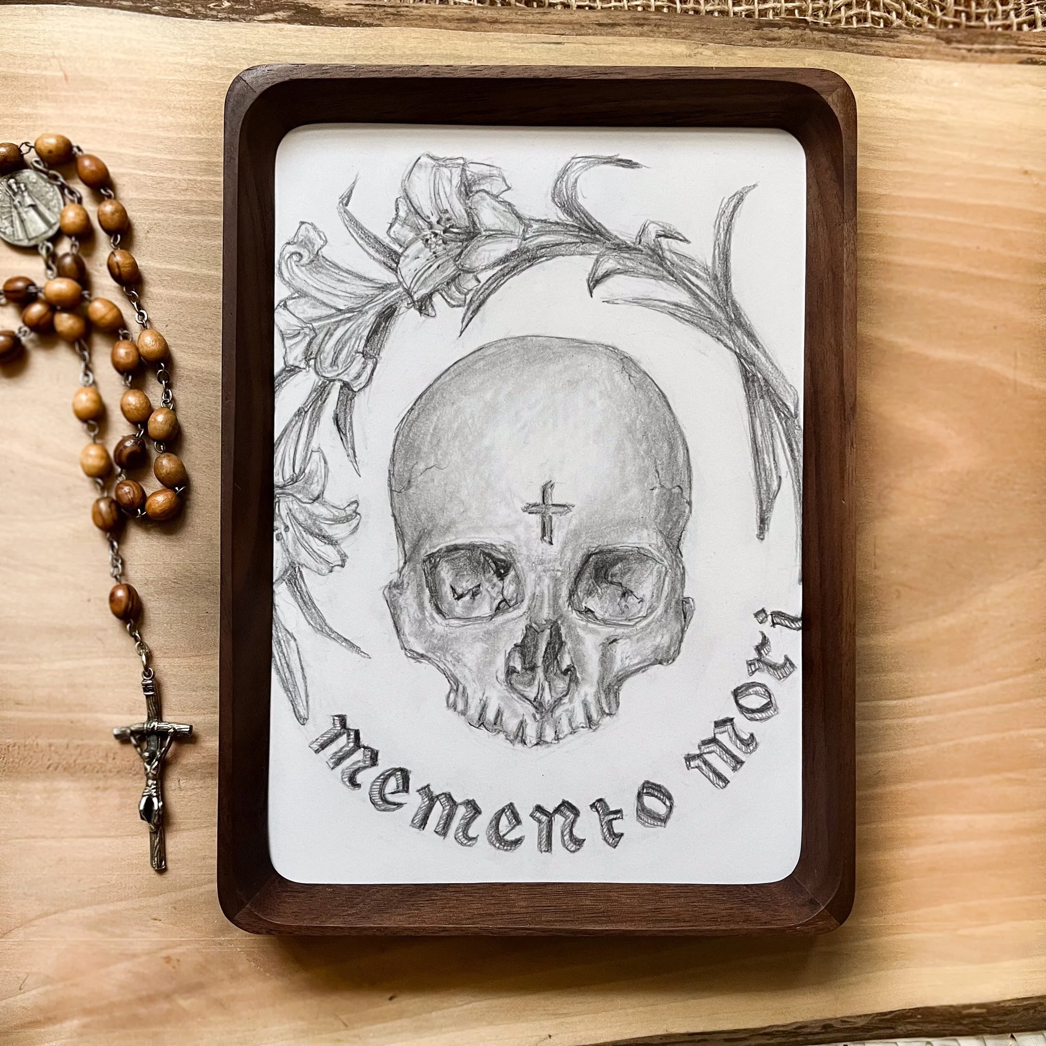 Memento Mori Art Print