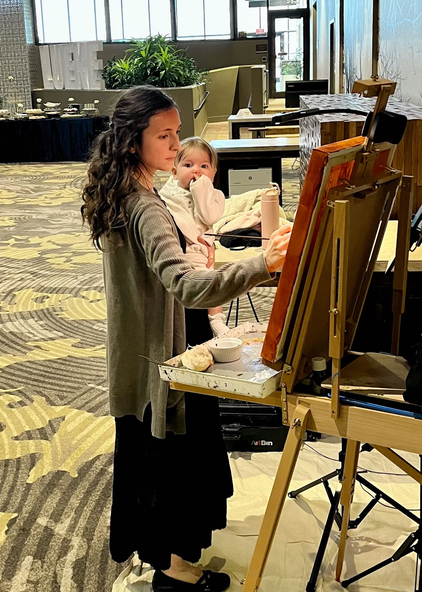 Catholic Live Painter Southern Illinois