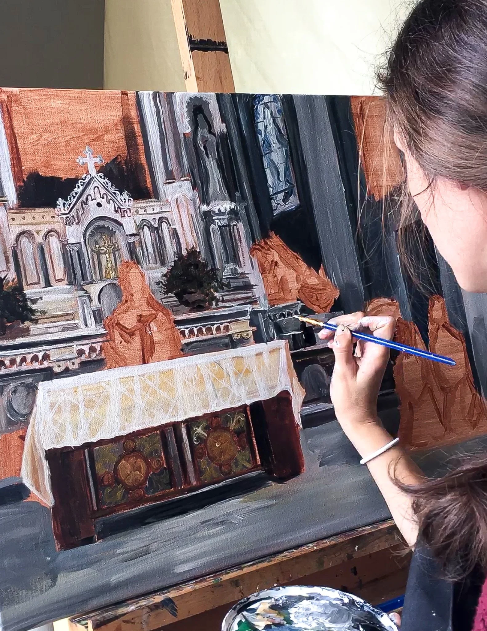 Live Wedding Painter Southern Indiana