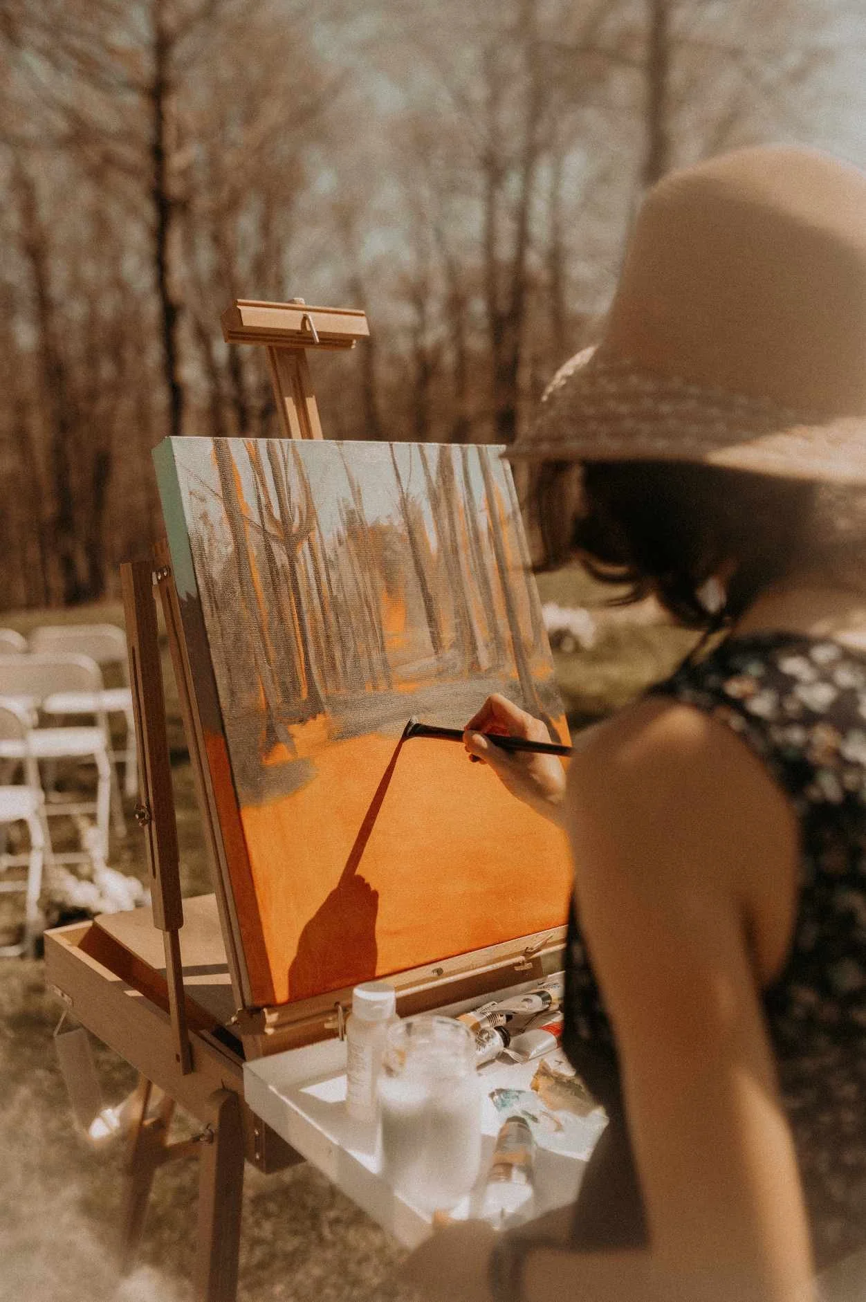 Live Wedding Painter Evansville Indiana