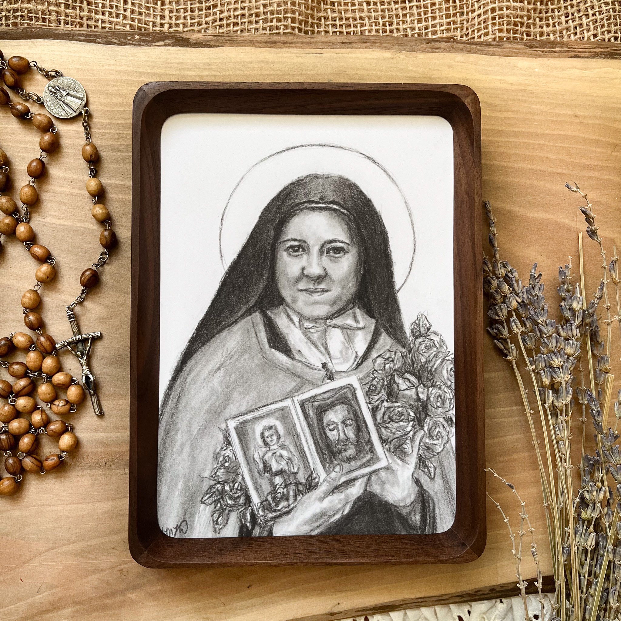Saint Therese of Lisieux Fine Art Print