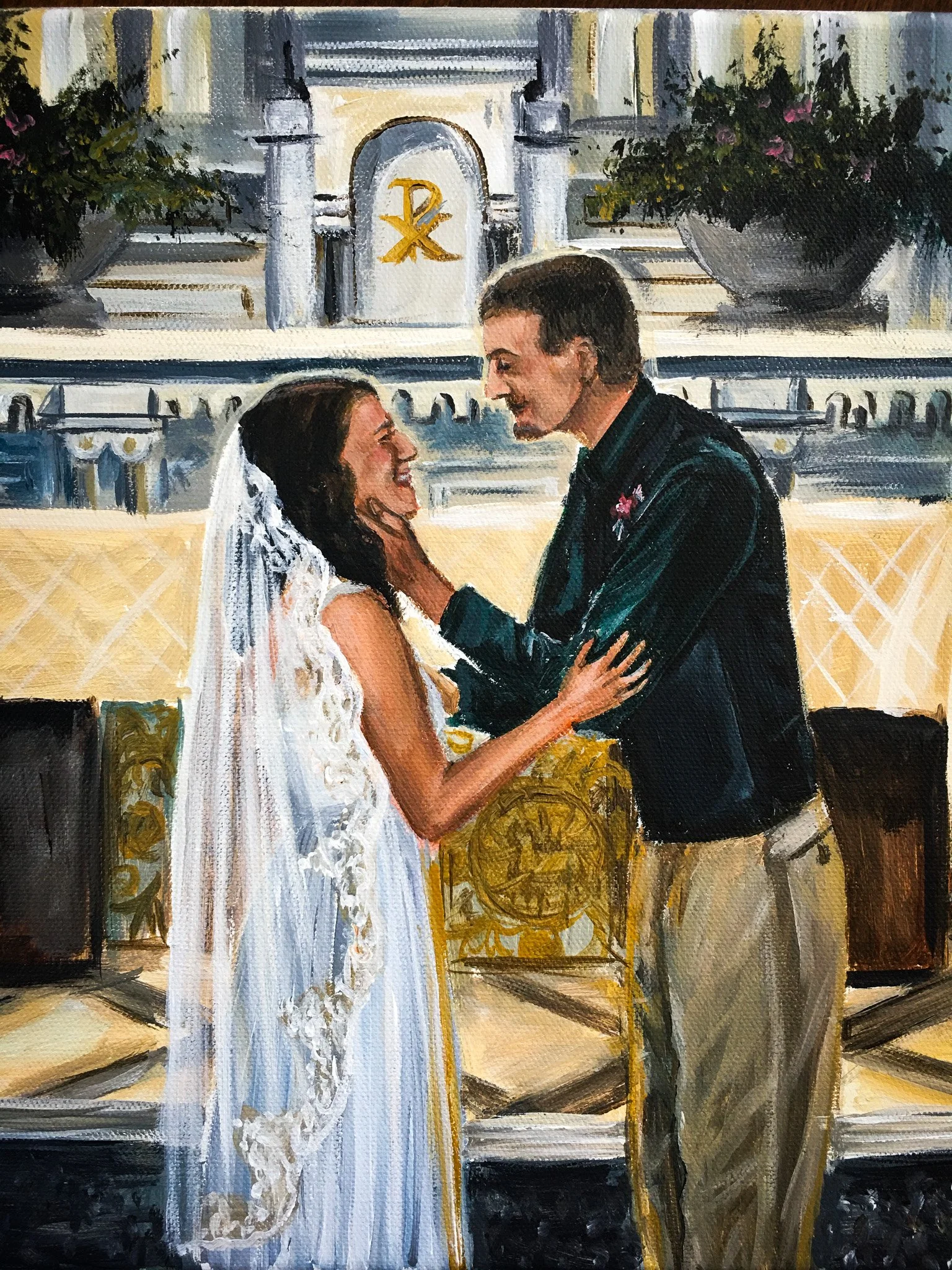 Live Wedding Painting Southern Indiana