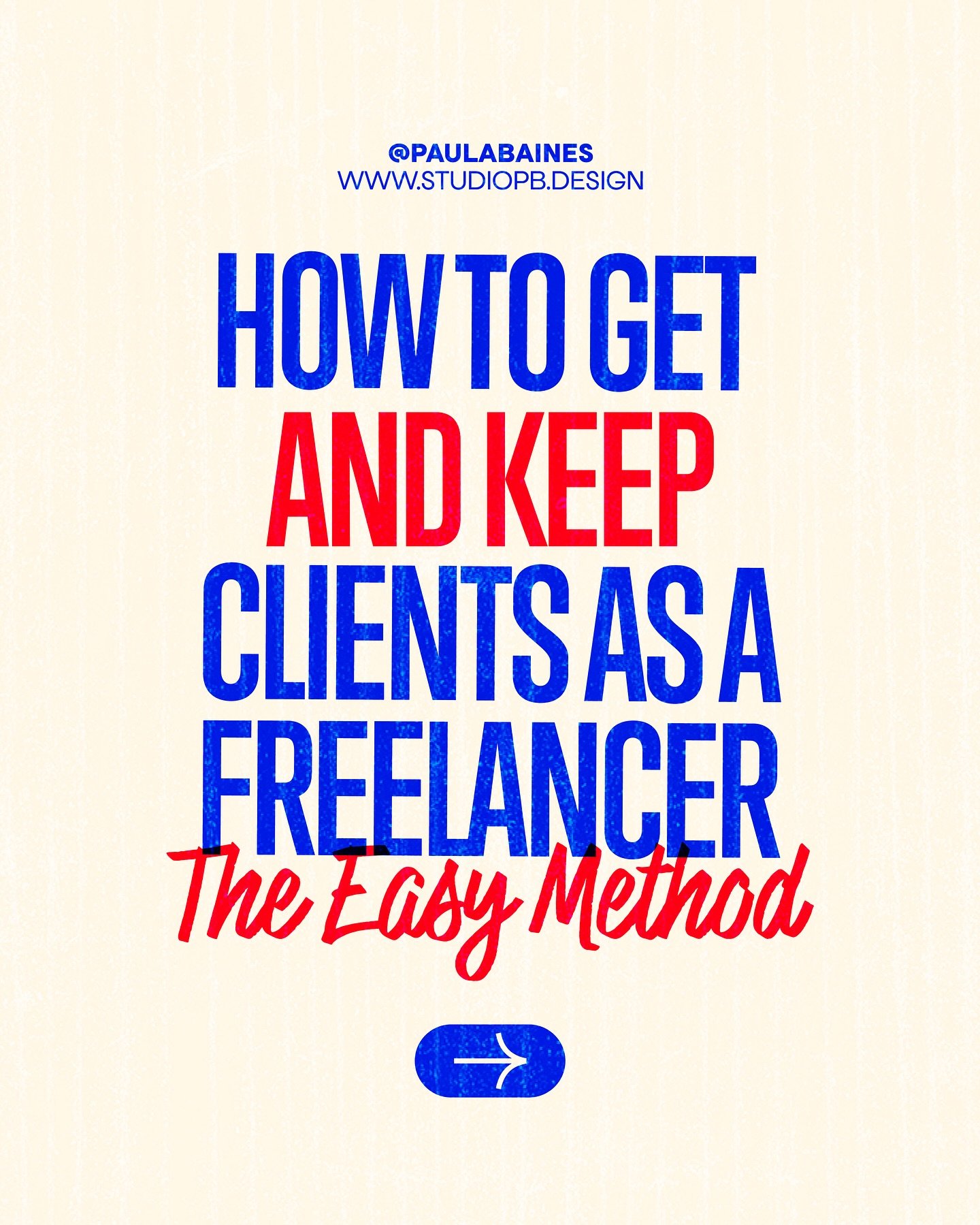 There&rsquo;s a lot of noise around how to attract clients, but in my experience, the most effective way is also the simplest:

Show up consistently, be great to work with, and keep levelling up. Last point is true regardless of if you want clients o