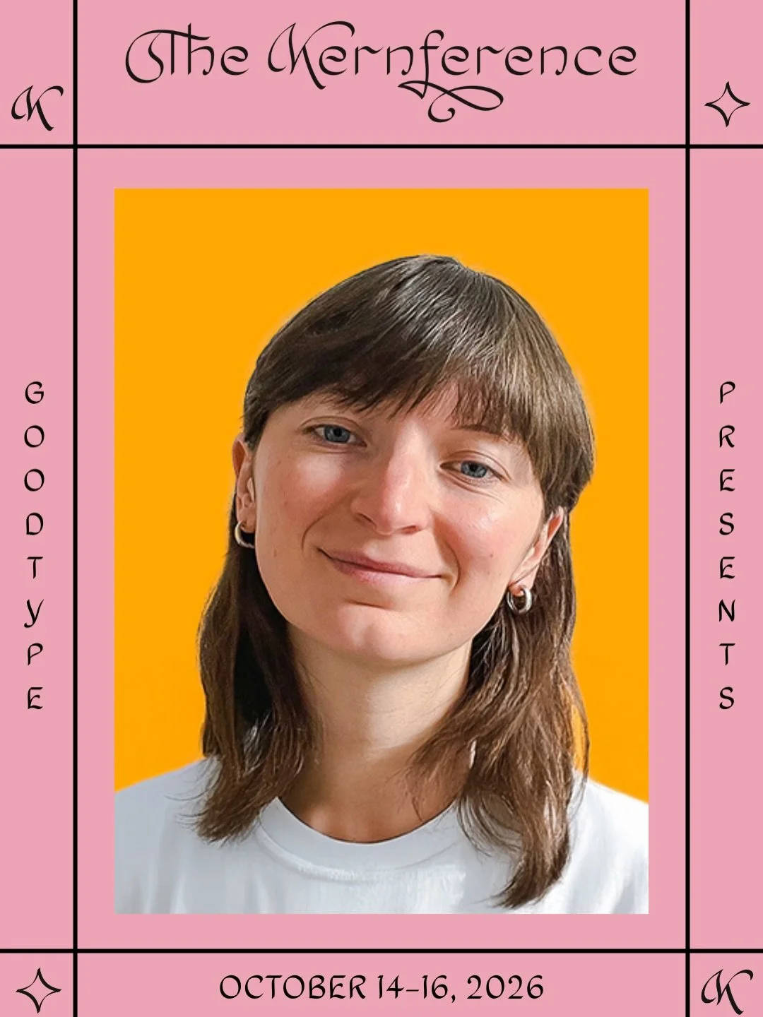 Suuuuuper excited to be teaching at The Kernference by @goodtype! Next week! 

My workshop we will be animating a typography poster, by the end you&rsquo;ll have a beautifully, engaging, typographic artwork to share on your socials and I&rsquo;ll sha