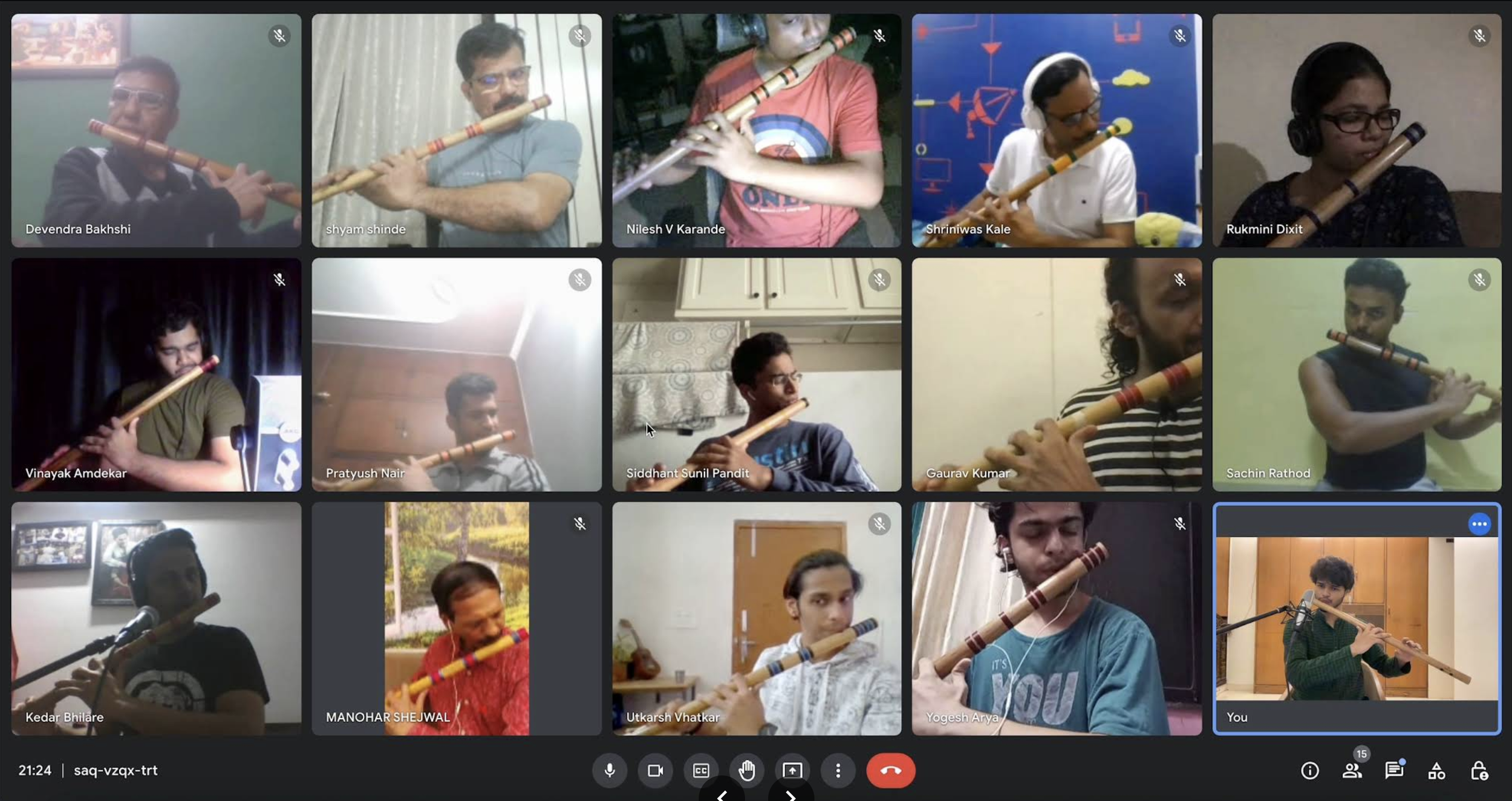 Online Batch - Raag Vrindavani Sarang