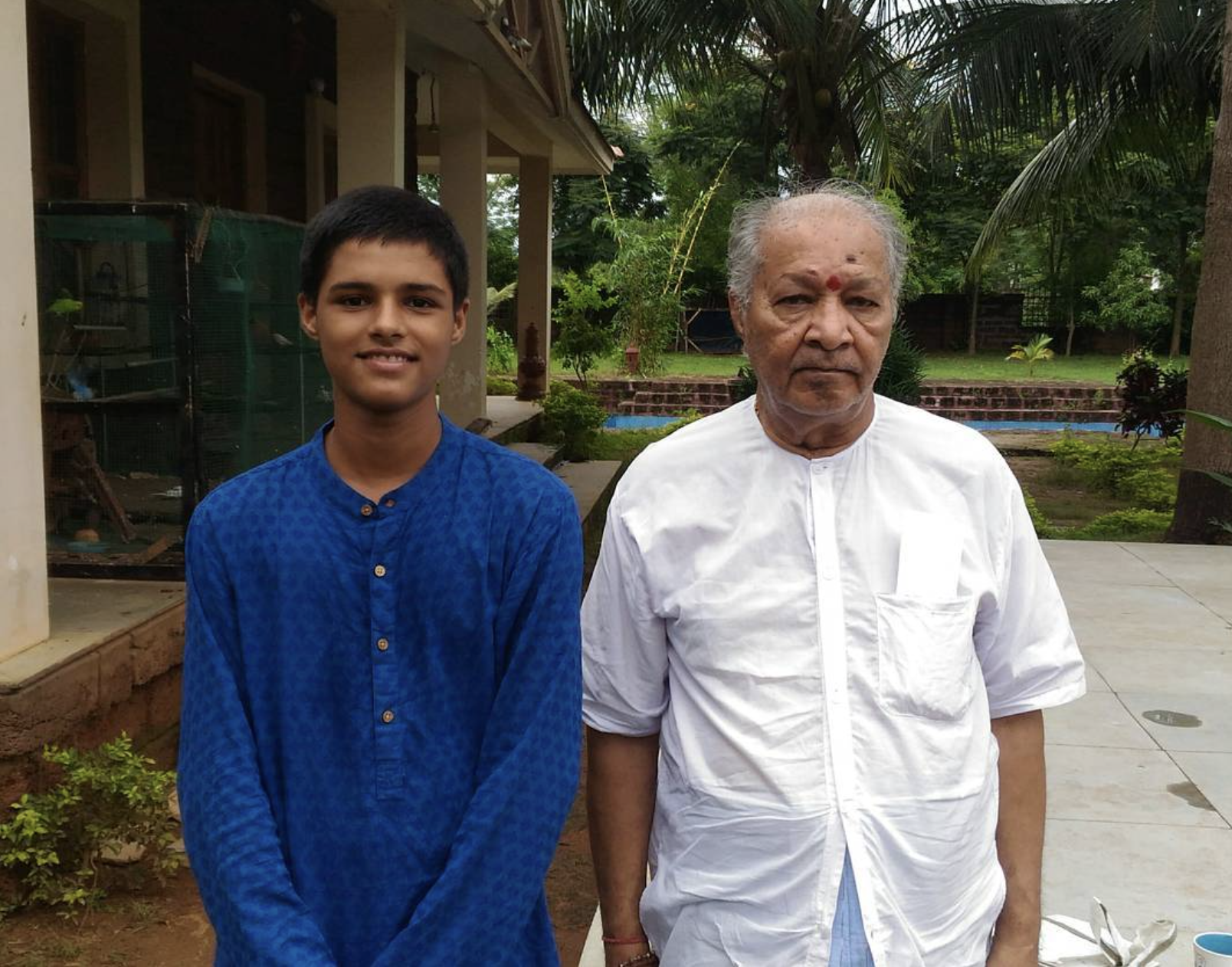 with Pt. Hariprasad Chaurasia