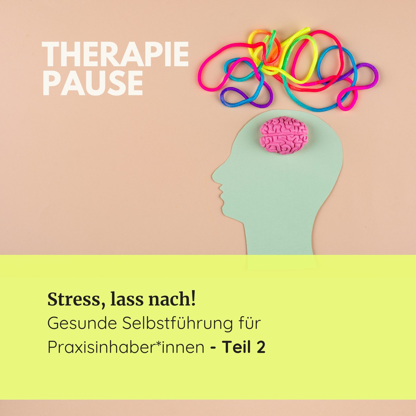 #50 (2/2) Stress, lass nach! Gesunde Selbstführung für Praxisinhaber*innen