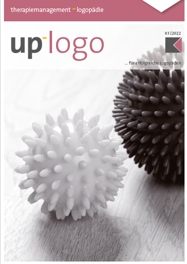 Cover der Zeitschrift "up logo" vom März 2022