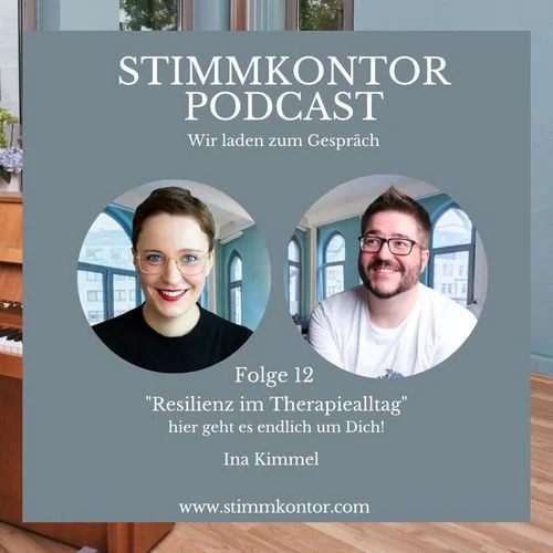 Podcastcover "Stimmkontor-Podcast" mit Michael Helbing