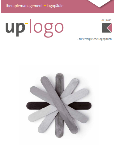 Cover der Zeitschrift "up logo" vom Juli 2022