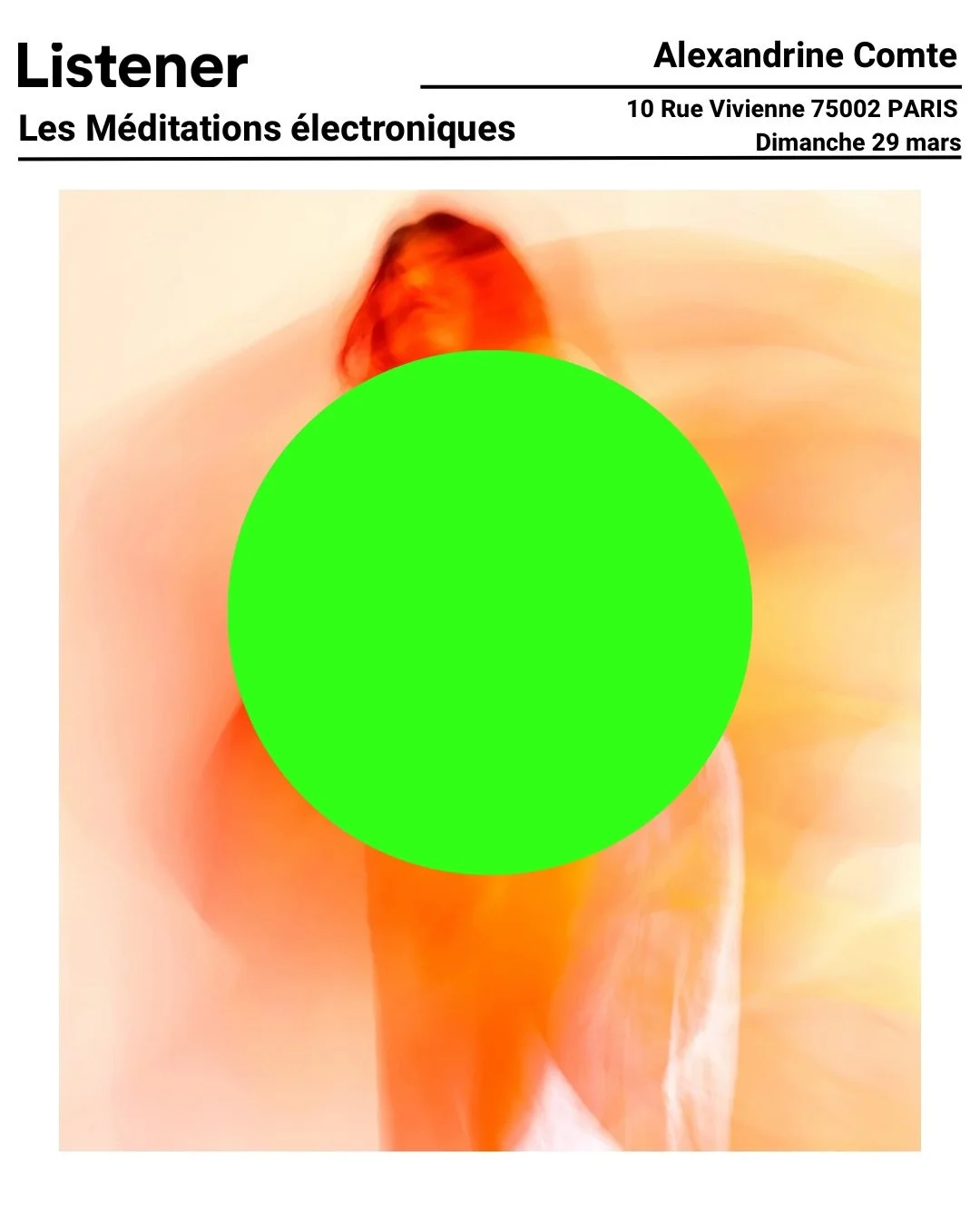 Associer la Techno et la M&eacute;ditation, c&rsquo;est une &eacute;vidence. La structure, la r&eacute;p&eacute;tition, l&rsquo;impact des bpm sur le syst&egrave;me nerveux font de la musique techno un support id&eacute;al pour pratiquer la m&eacute;