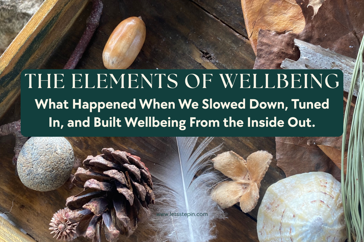 The Elements of Wellbeing