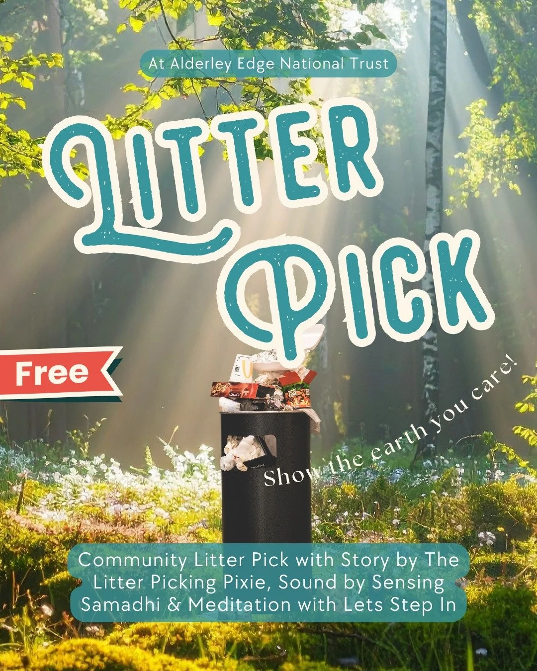 Our gorgeous litter picking community morning is back! 🌿

We had such a glorious morning in the woods together for Earth Day that we all wanted to make this a regular gathering - a chance to come together, give back to nature and simply enjoy each o