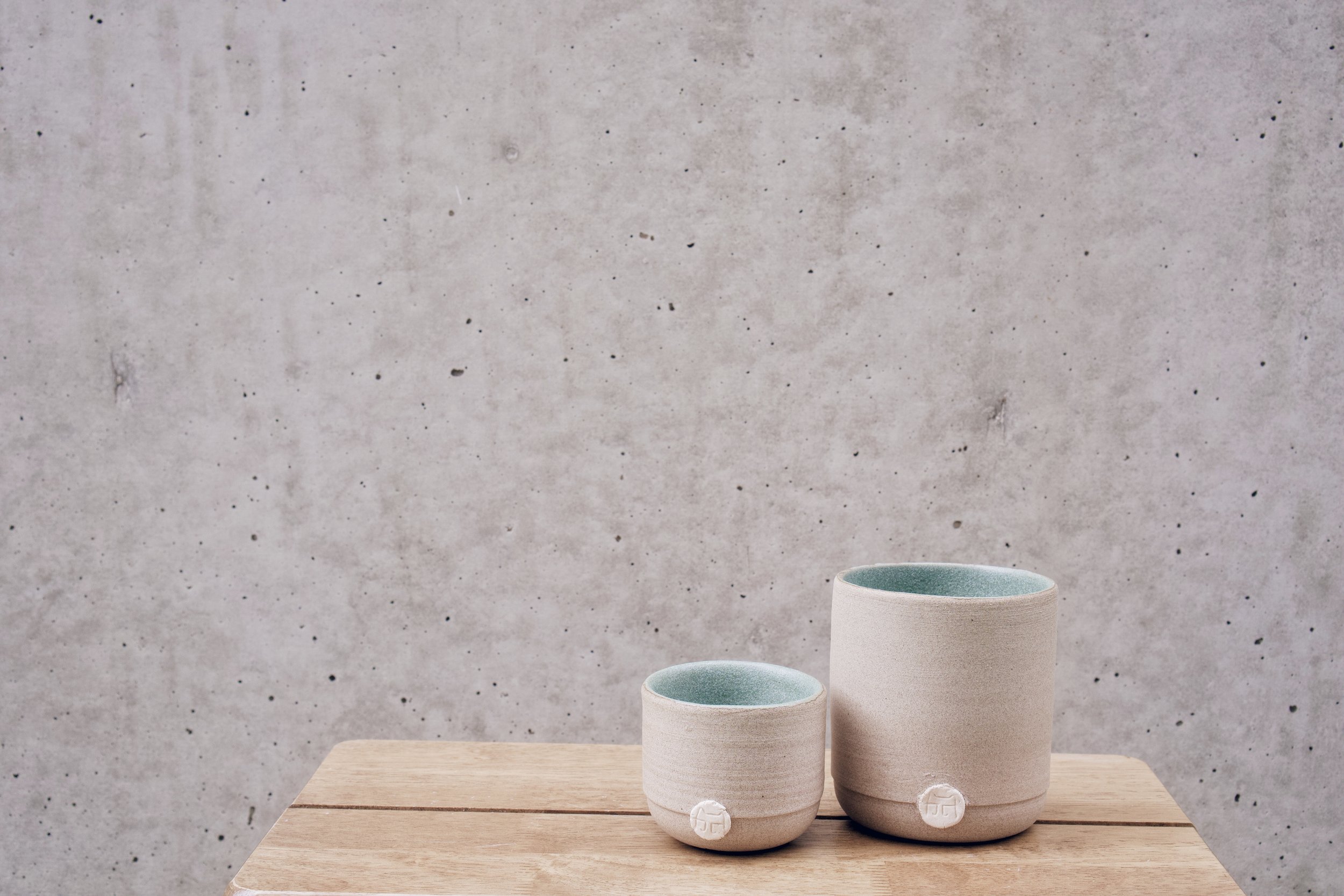 Toast, moss green filter mug