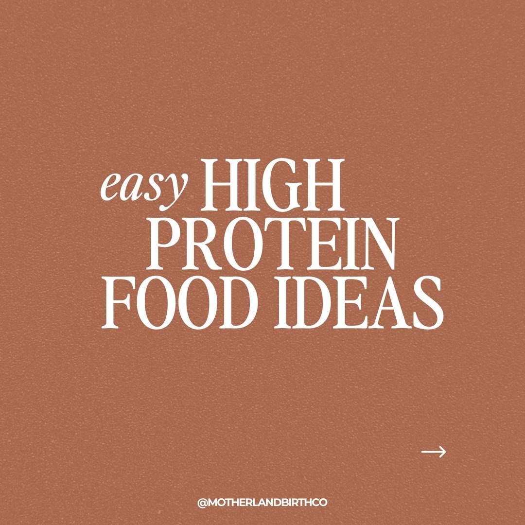 Swipe through for our favorite ideas for high protein foods, meals, and snacks 👀 

Prioritizing adequate protein intake is one of the most important things you can be doing to support your hormones, stabilize your blood sugar and fuel your adrenals.