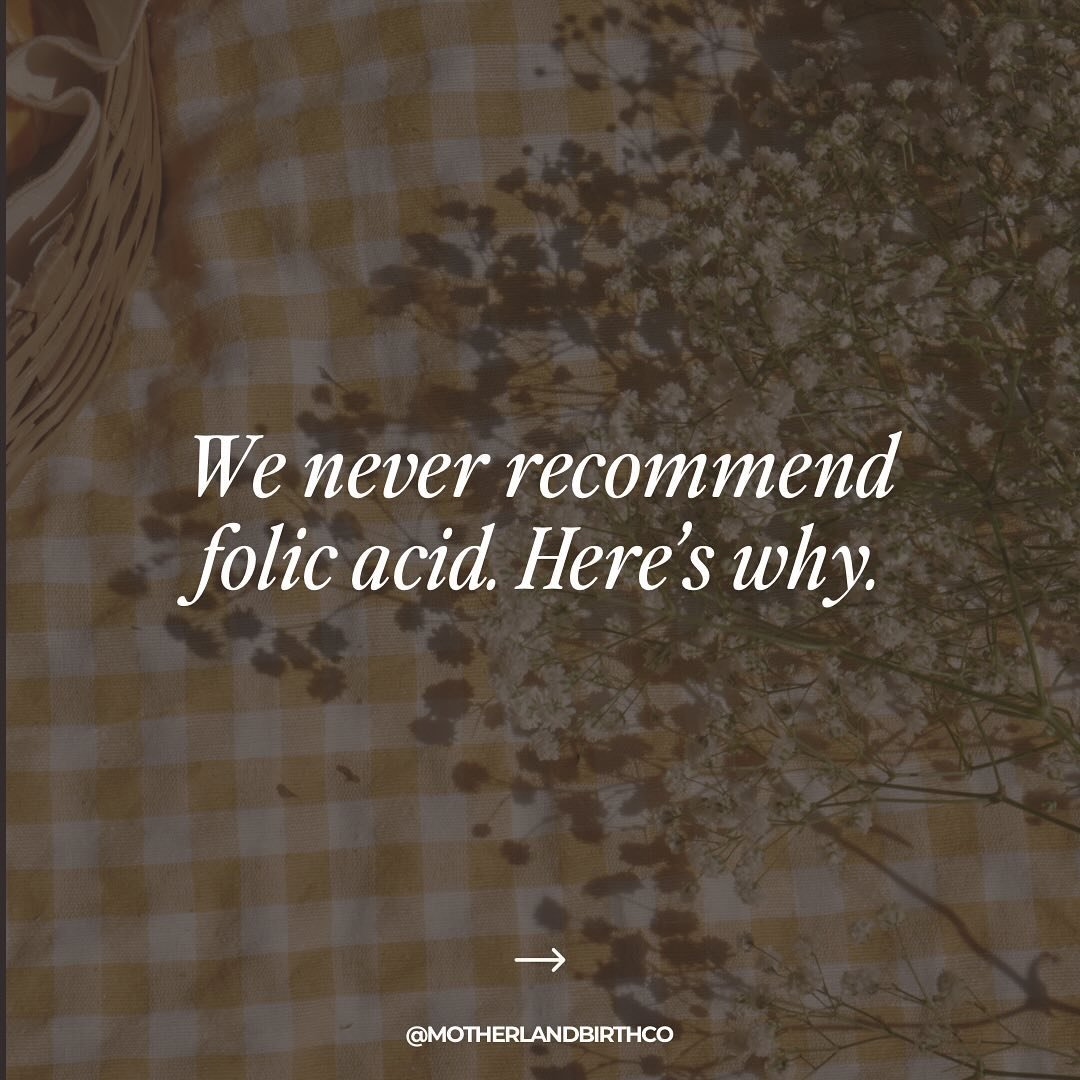 You&rsquo;ve probably heard about the whole folic acid vs. methyl folate issue and how it&rsquo;s especially important to supplement during pregnancy. 
⠀⠀⠀⠀⠀⠀⠀⠀⠀
While it&rsquo;s 100% true that folate is needed for supporting the healthy development 