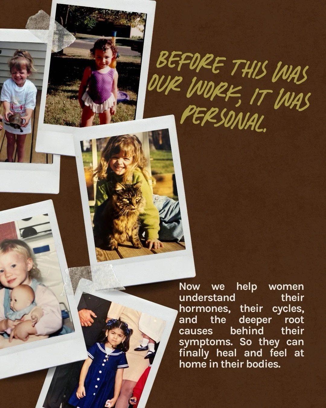 There&rsquo;s a trend going around where teams share baby photos of themselves. And it made us pause for a minute.

Because before we were practitioners reviewing labs, mapping protocols, and helping women navigate hormones and fertility&hellip; we w