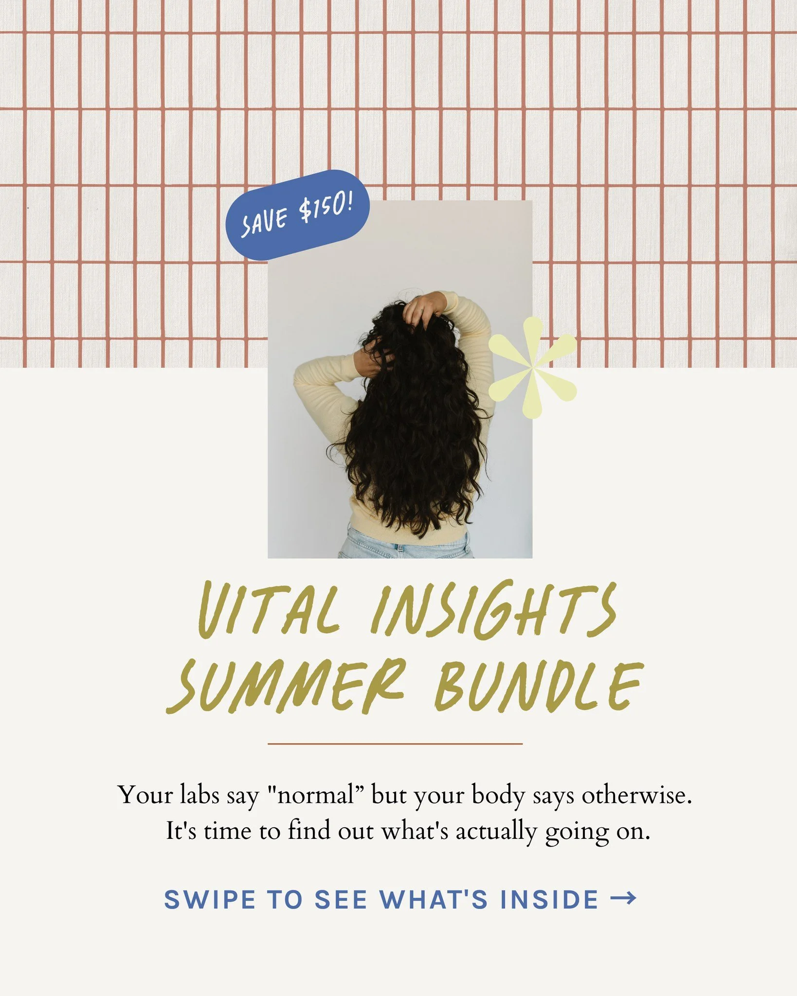 It's our favorite time of year - Vital Insights Summer Bundle is baaack!

If you're tired of being told your labs are "normal" when things definitely don't feel normal, you're in the right place.

Vital Insights gets to the WHY behind your 