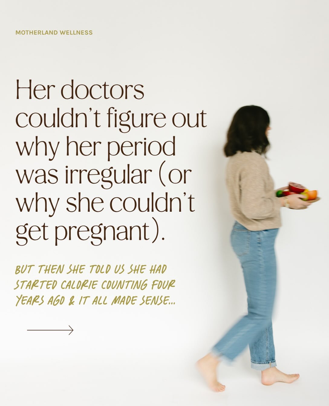 You started counting calories to &ldquo;get healthy&rdquo; or &ldquo;feel better.&rdquo;

But no one ever warned you that your body can&rsquo;t tell the difference between choosing to eat less and starving.

It doesn&rsquo;t know you&rsquo;re trying 