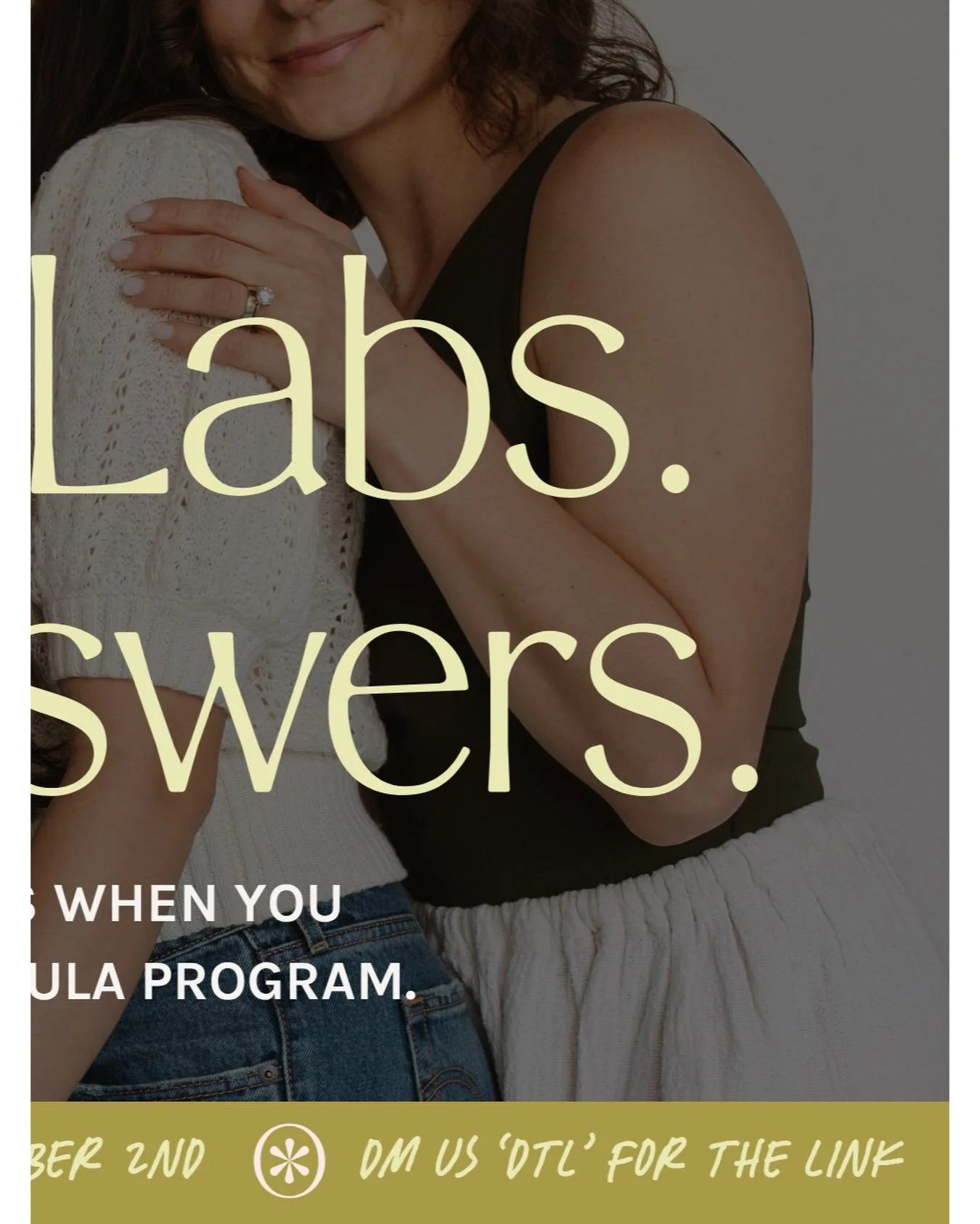 There has NEVER been a better time to enroll in Flourish Formula than THIS MONTH!

Because we&rsquo;re about to DOUBLE THE LABS.

Starting October 26th, we&rsquo;re opening 12 January spots in Flourish Formula, our six-month 1:1 program, and doubling