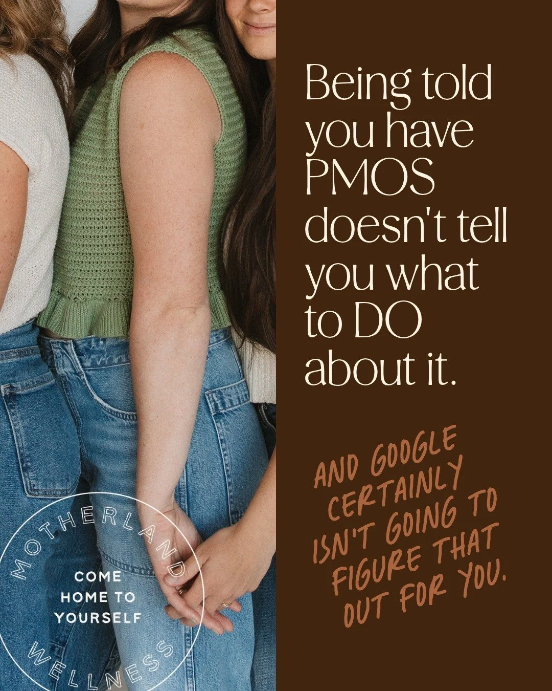Being told you have PMOS/PCOS is one thing. Being told to just lose weight, cut carbs, and accept your irregular cycles as your new normal? Absolutelyyyyy not.

When Natalie came to us, she'd already been DEEP in the Google rabbit hole. Supplements, 