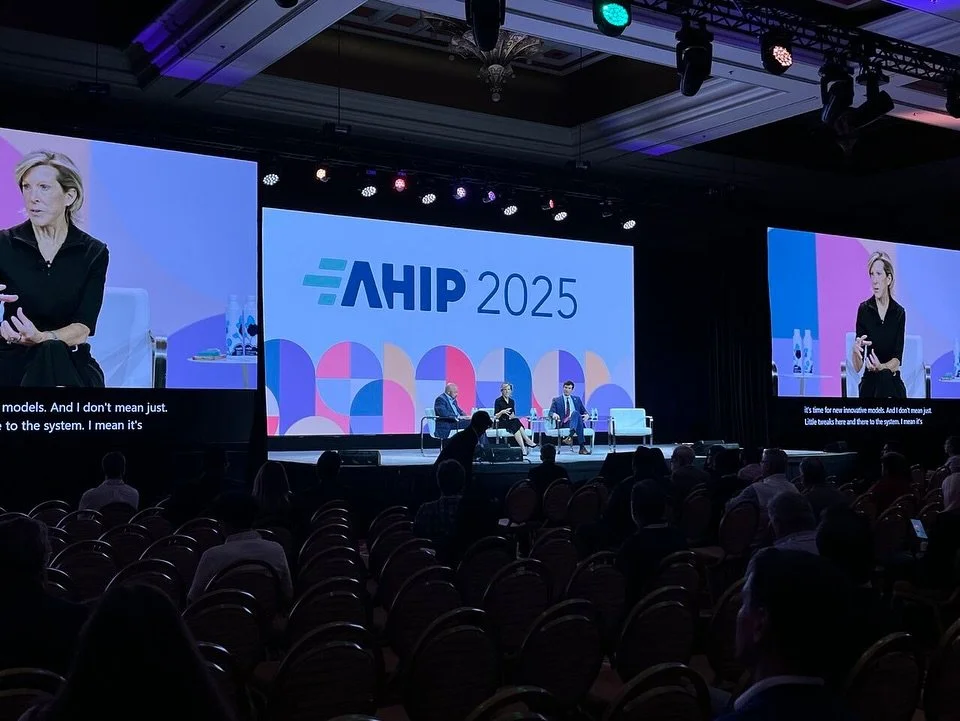 18M people are living with cancer. I was grateful that insurance community reached out to hear @dfajgenbaum and my patient voice at #AHIP2025 on a panel called &ldquo;From Advocacy to Action: Elevating the Patient Voice in 18 Healthcare.&rdquo;

Here