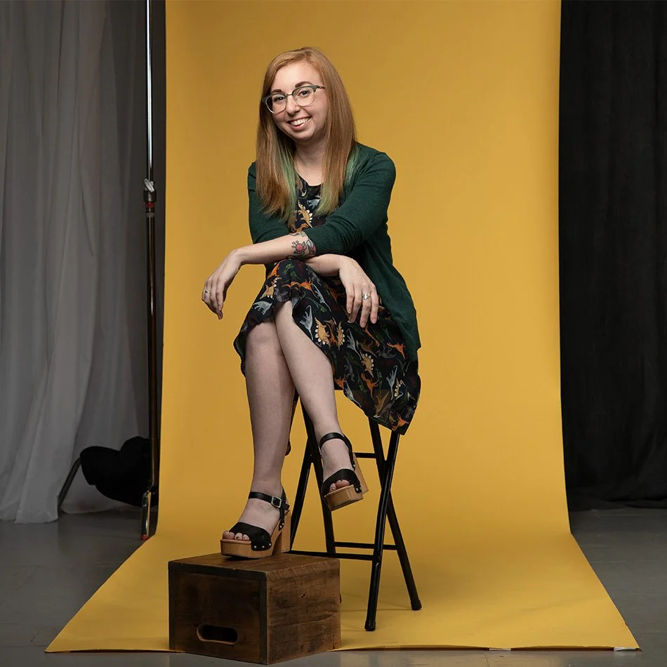 Portrait of Devin Bohbrink, a writer