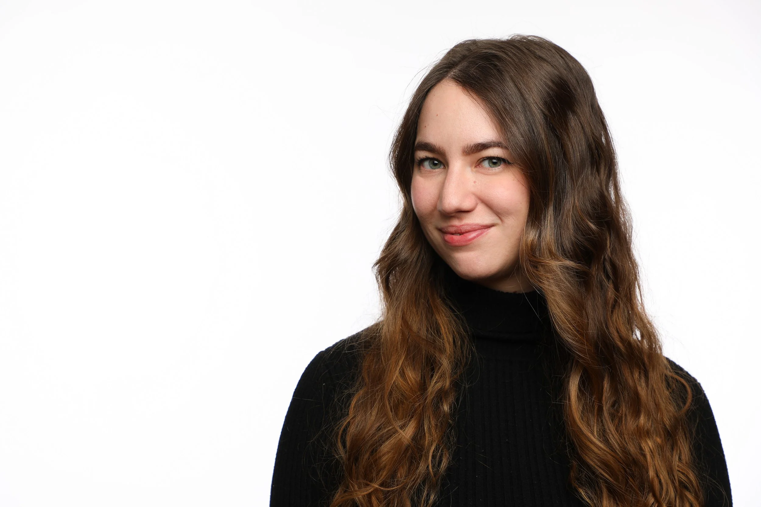headshot of a young woman